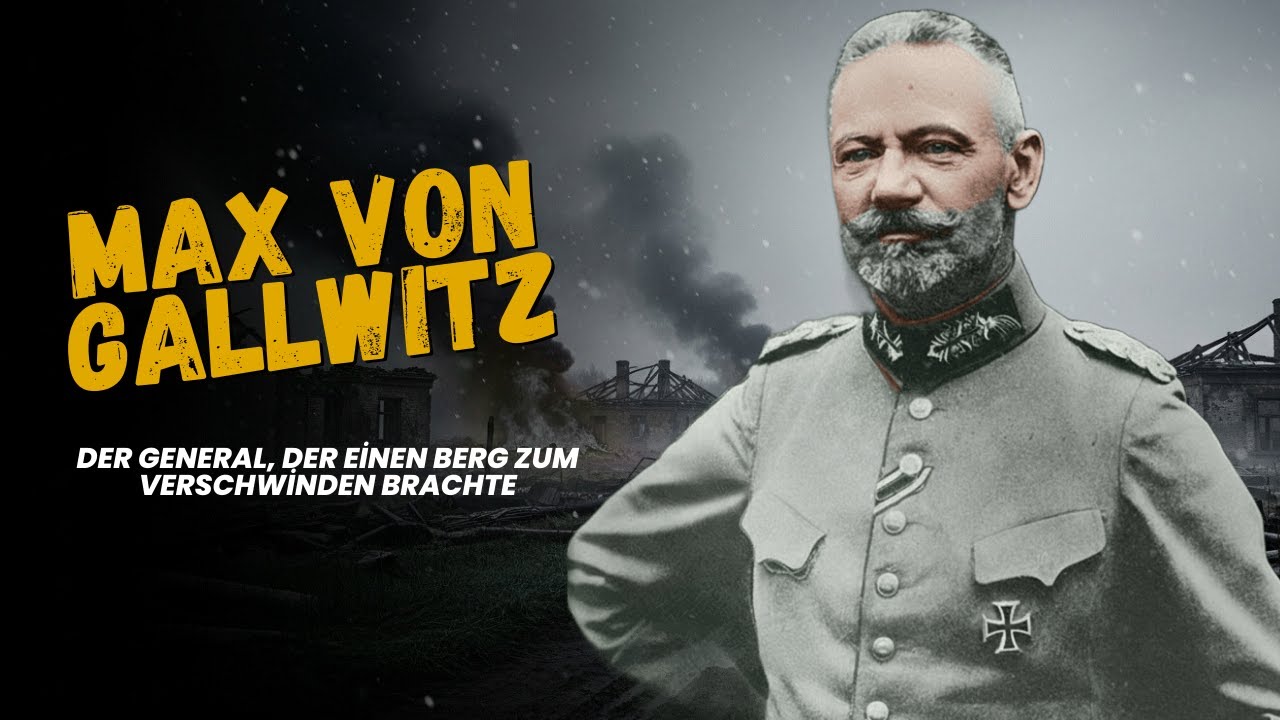 Max von Gallwitz: 500 Geschütze, 36 Stunden Hölle