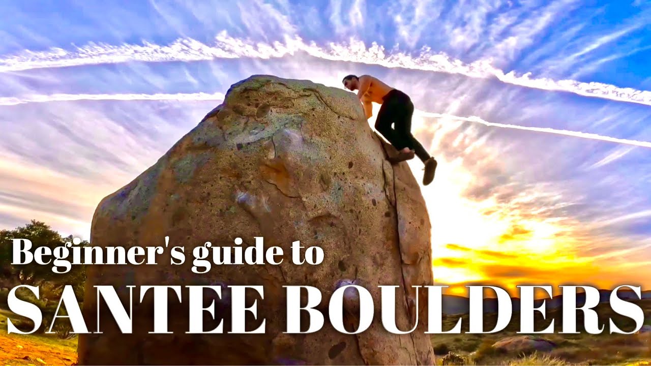 San Diego bouldering for beginners! #santee