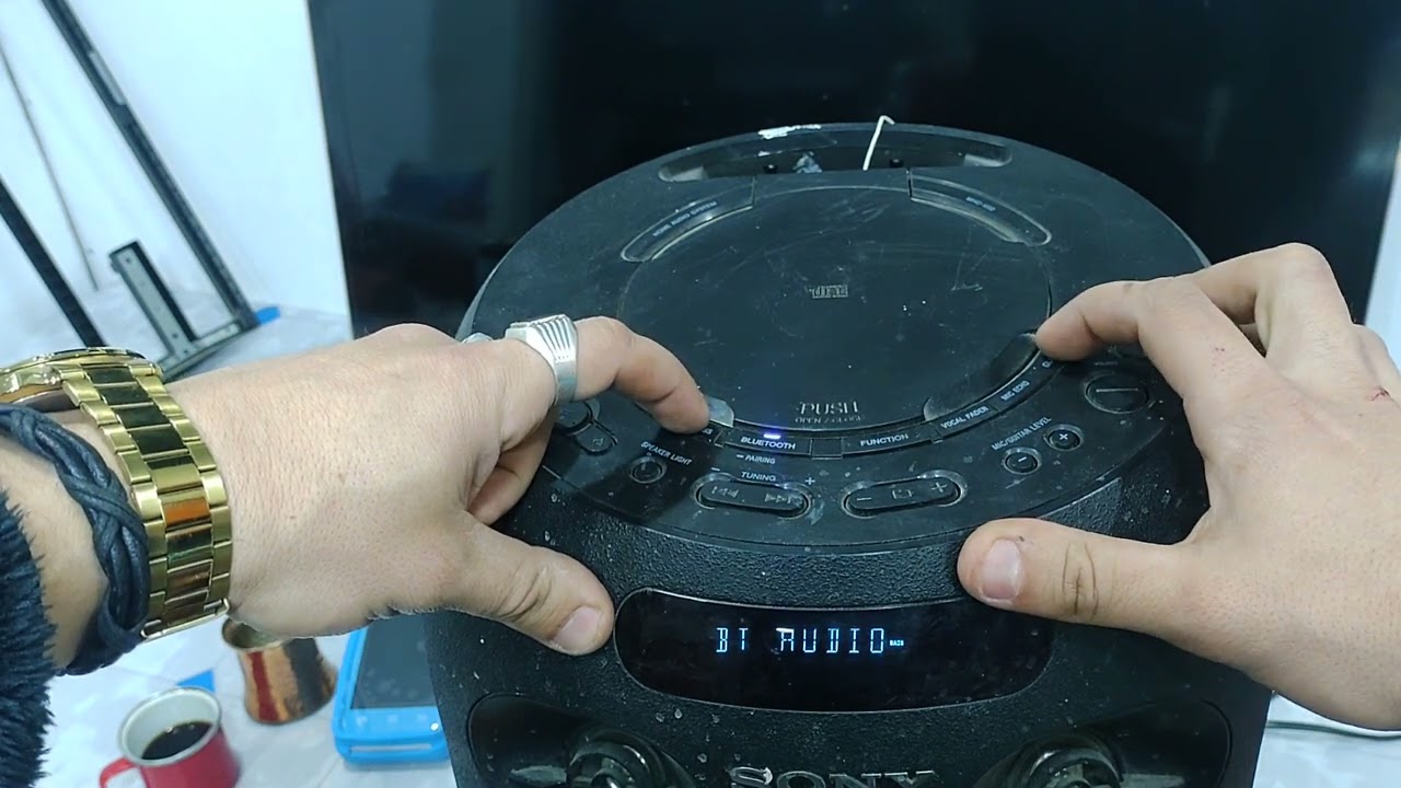 ✅COMO RESETEAR EQUIPO SONY MODELO MHC-V02 CUANDO TIENE PROBLEMA CON EL BLUETOOTH