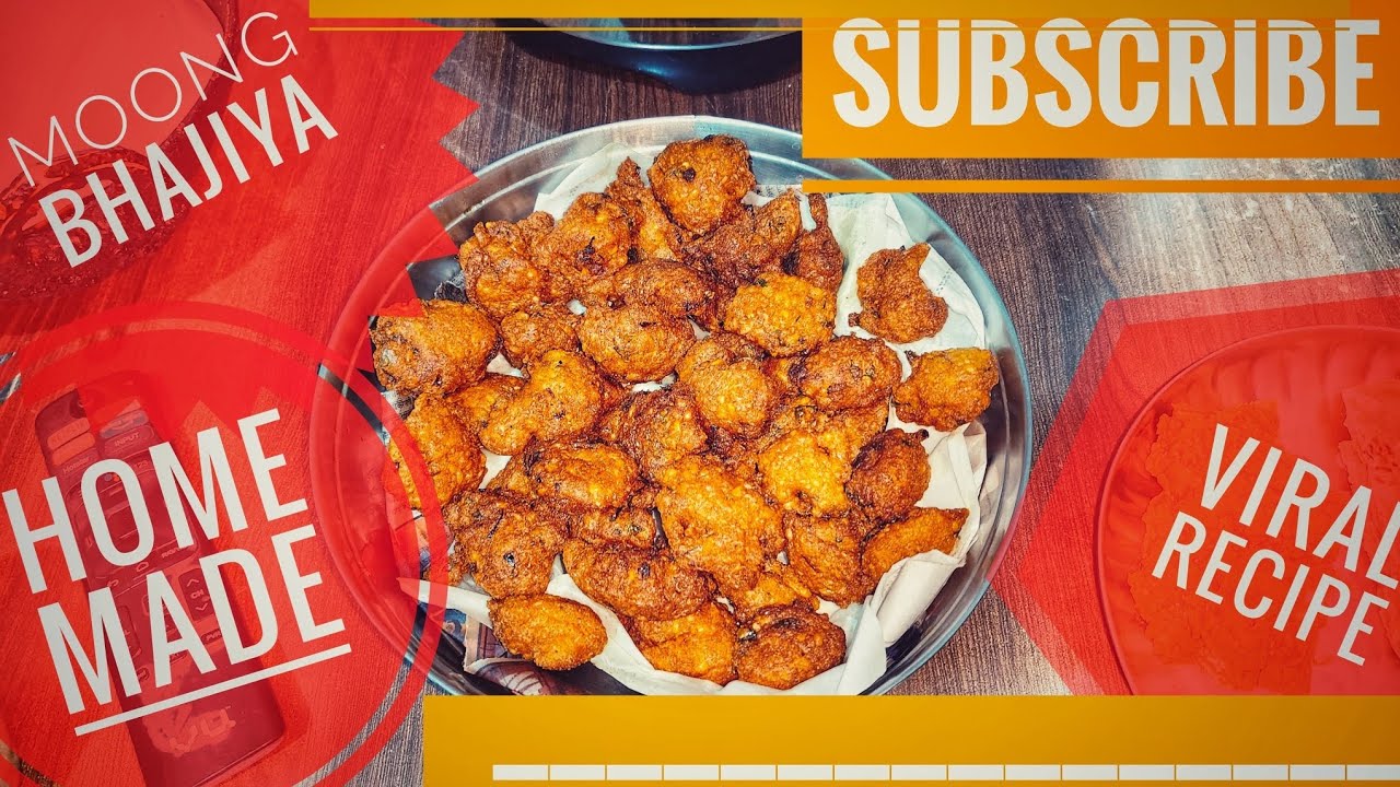 Moong Bhajiya || Home Made || Viral Recipe @DSinFusion 