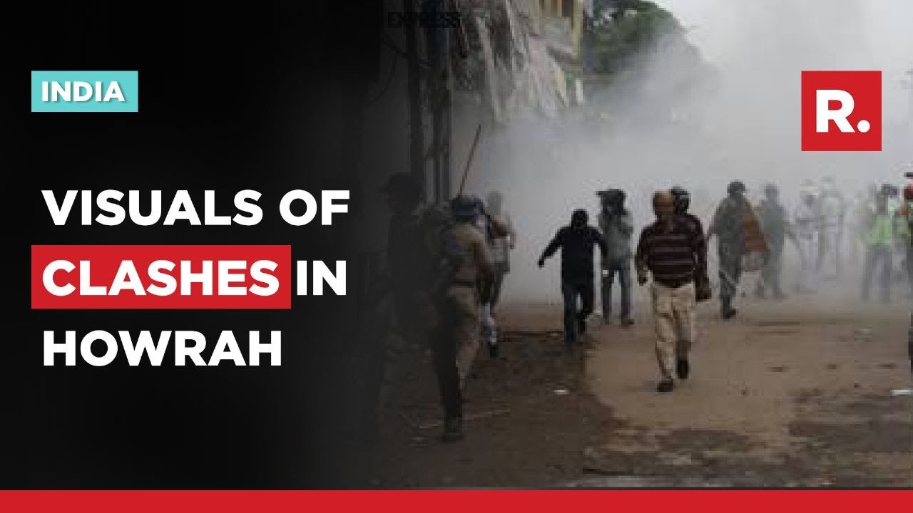 Stone Pelting And Clashes Break Out In West Bengal's Howrah
