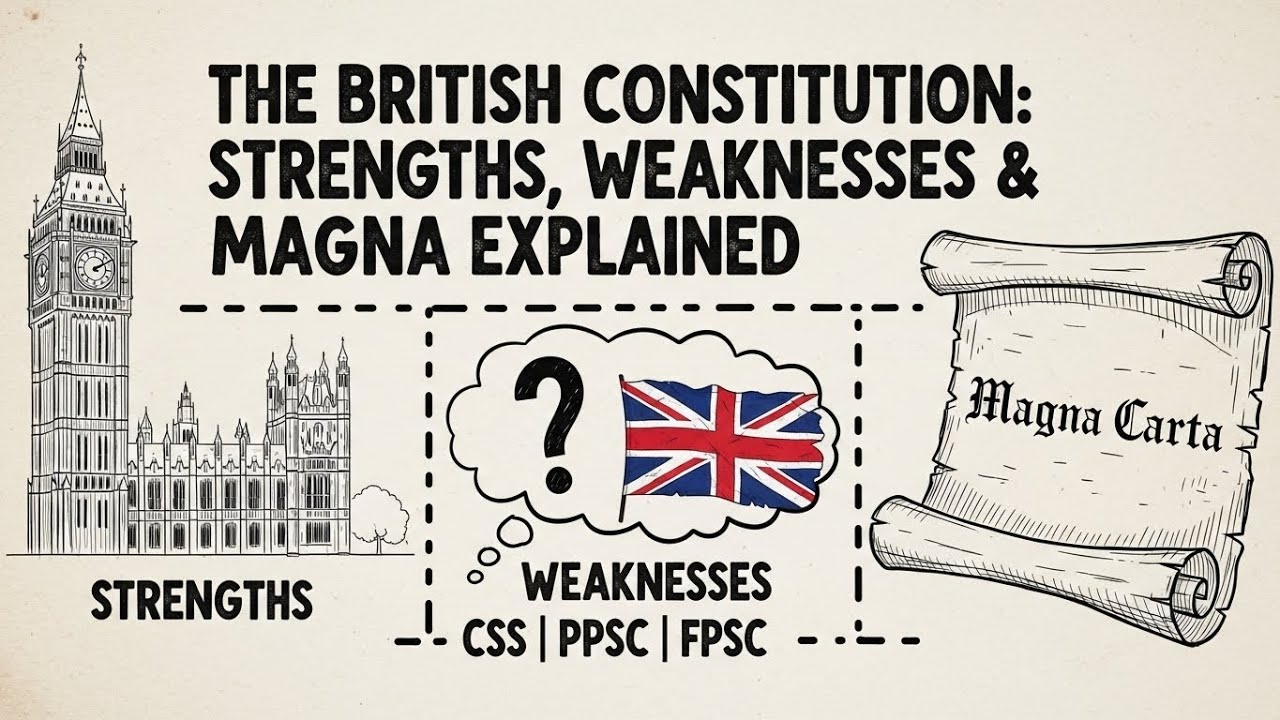 The British Constitution: Strengths, Weaknesses & Magna Carta Explained | CSS PPSC FPSC