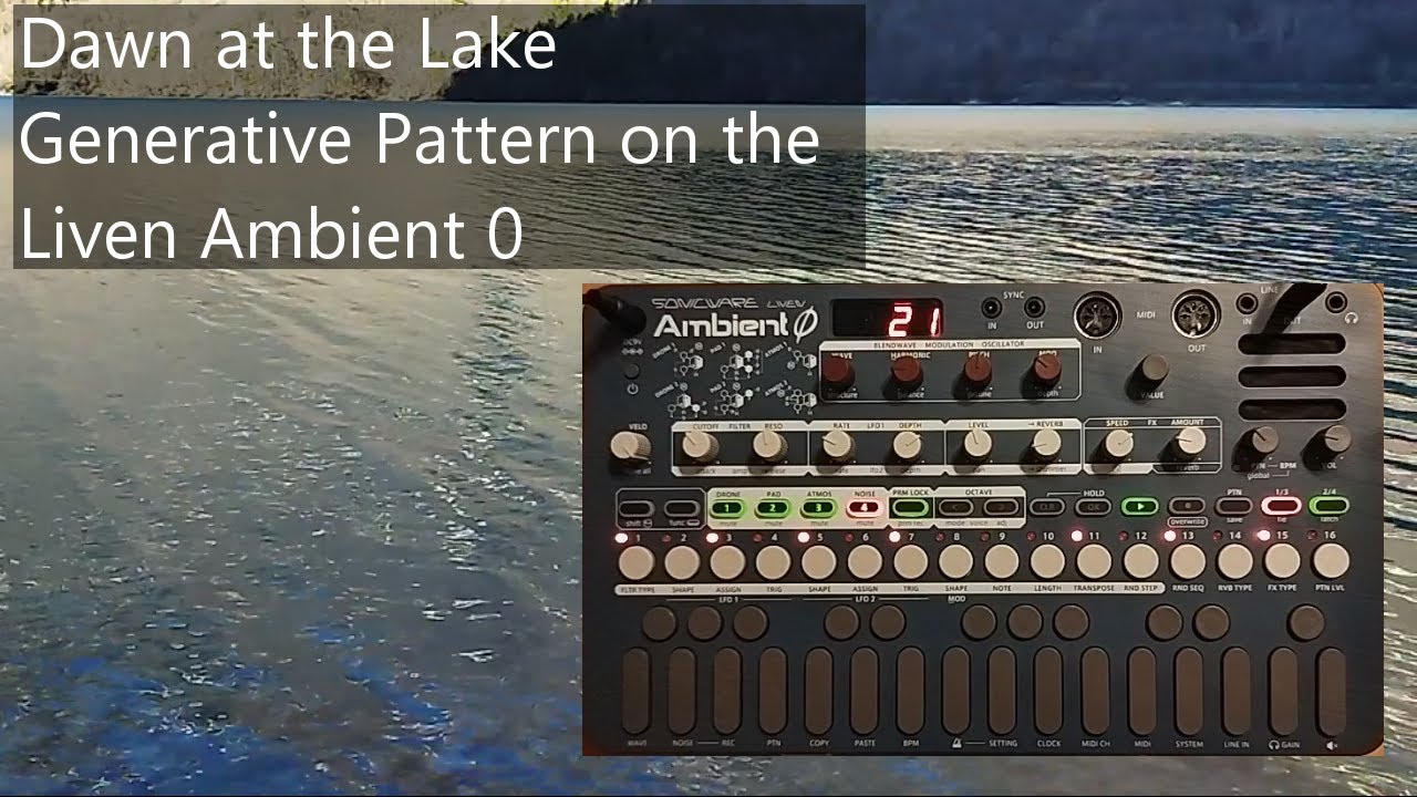 Generative Ambient Pattern on the Liven Ambient 0