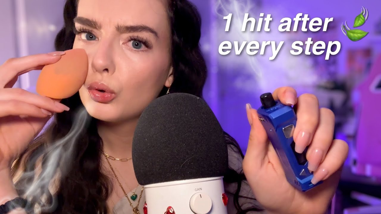 ASMR *lit* get ready with me 💄1 step = 1 hit 🍃