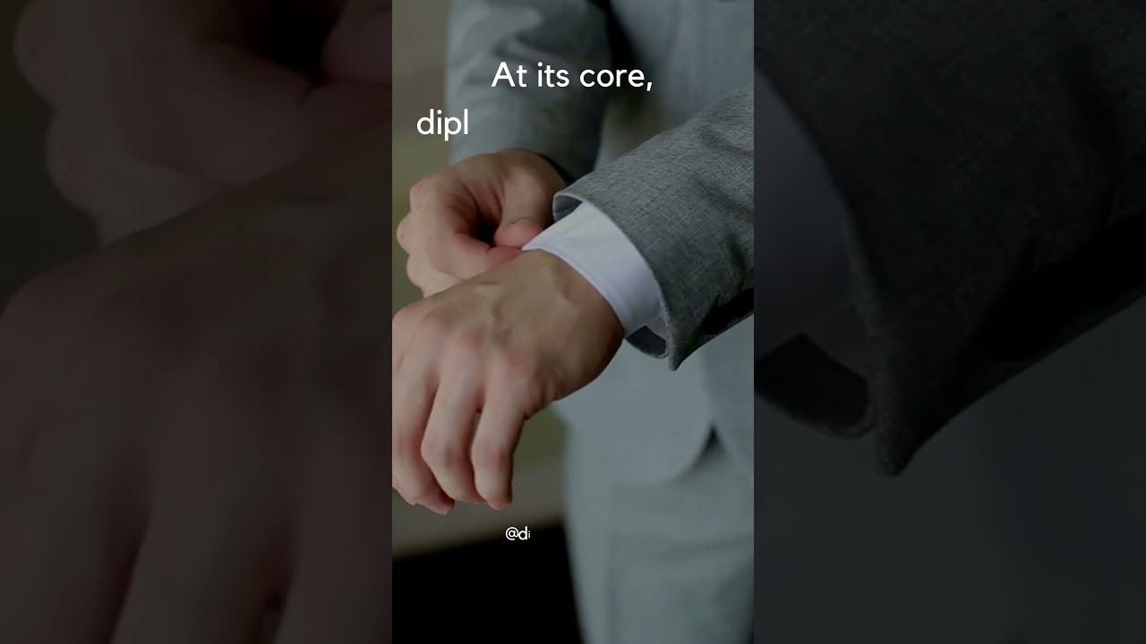 Do you know what diplomatic protocol means?