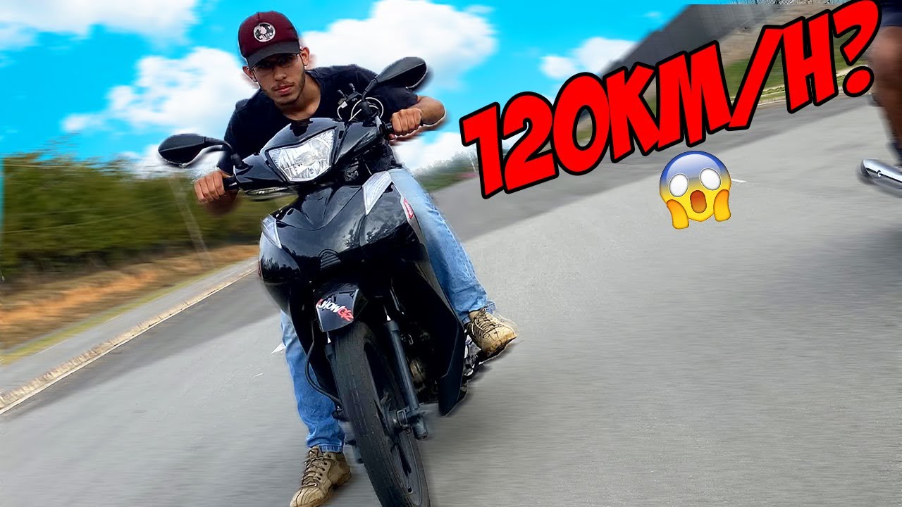 QUANTO KM/H UMA SHINERAY JET 50CC PEGA COM O MOTOR AMACIADO?