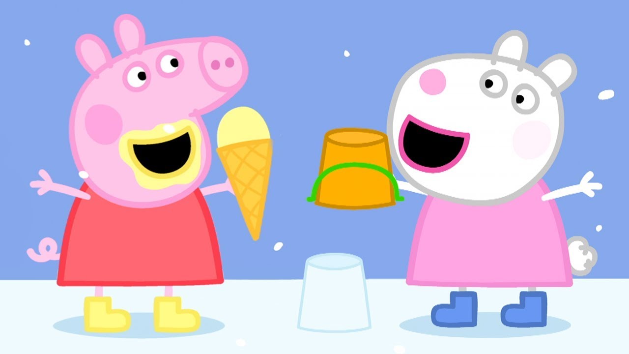 Zon, Zee En Sneeuw  ❄️ Tekenfilm | Peppa Pig Nederlands Compilatie Nieuwe