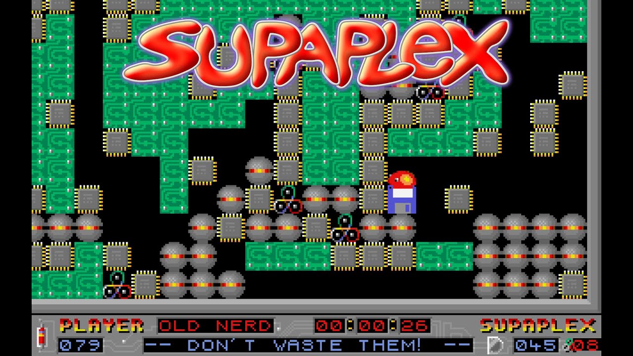 Supaplex | #79 Don't Waste Them! | PC (DOS) Gameplay 4K