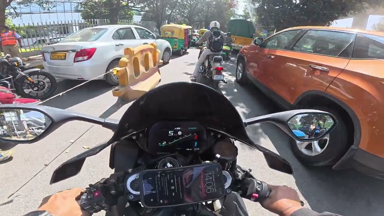 02Feb2026 - BMW S1K Bangalore Biker - Daily Ride - Home To Office