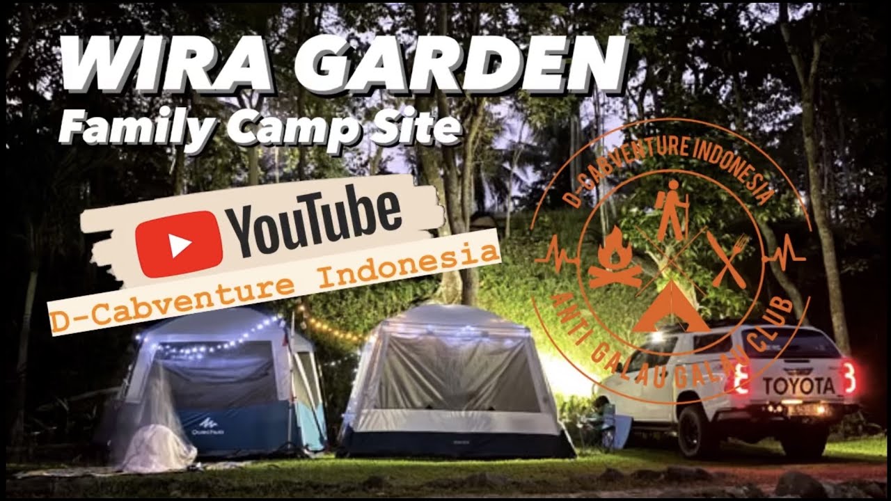 || Camping Asik di Taman Wira Garden‼️  #CampingVlog-02