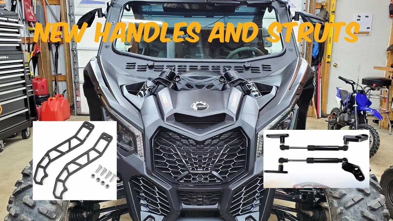 Установка дверных ручек и стоек Kemimoto — Can-Am X3