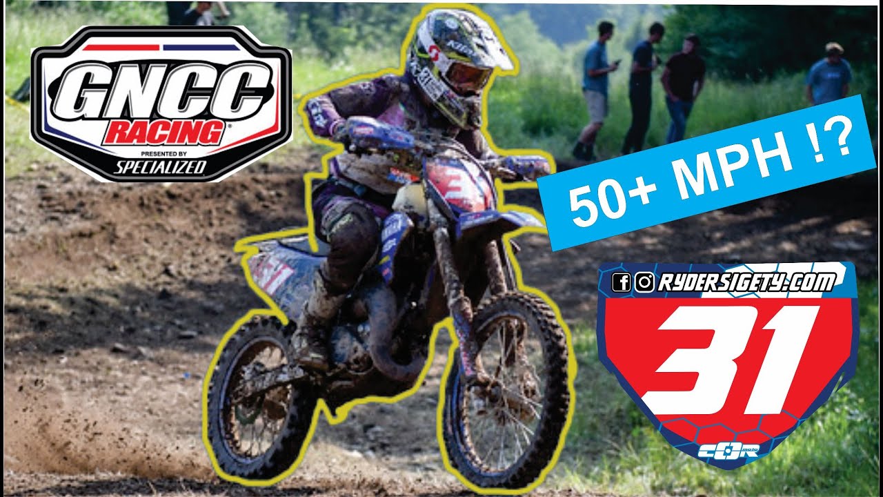 Snowshoe 2022 GNCC Highlights GoPro 50mph Crash but walks away! Ryder Sigety YZ85 Youth Kids Racing