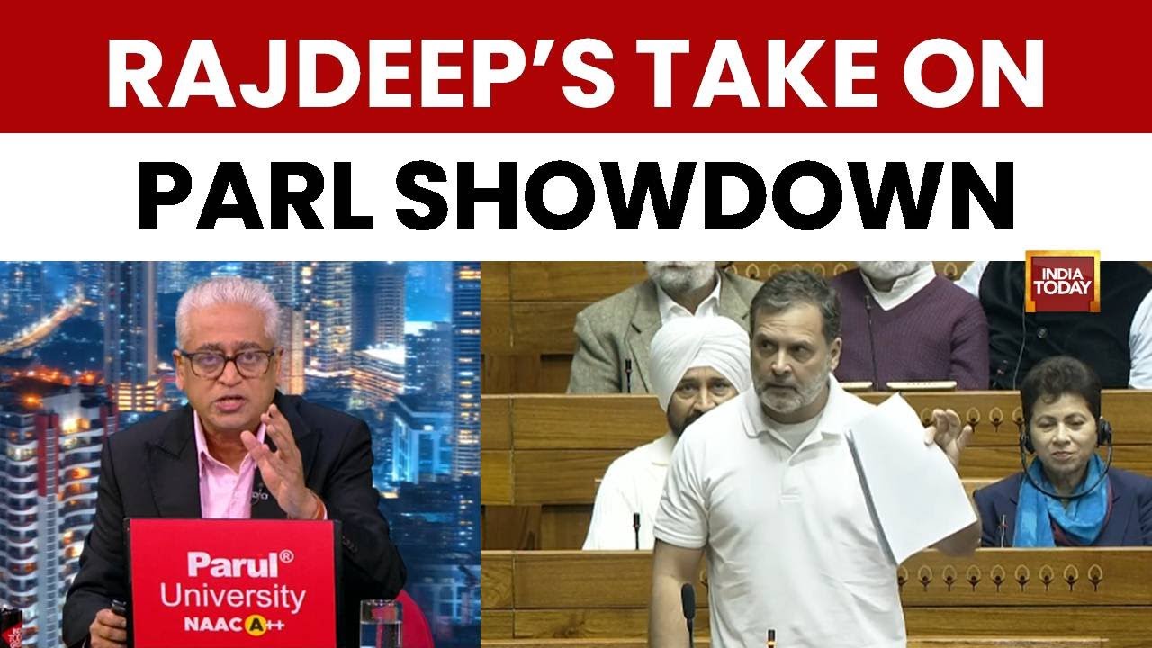 Rajdeep Sardesai's Take: 'Showdown In Parliament Reveals Breakdown In Govt-Opposition Ties'