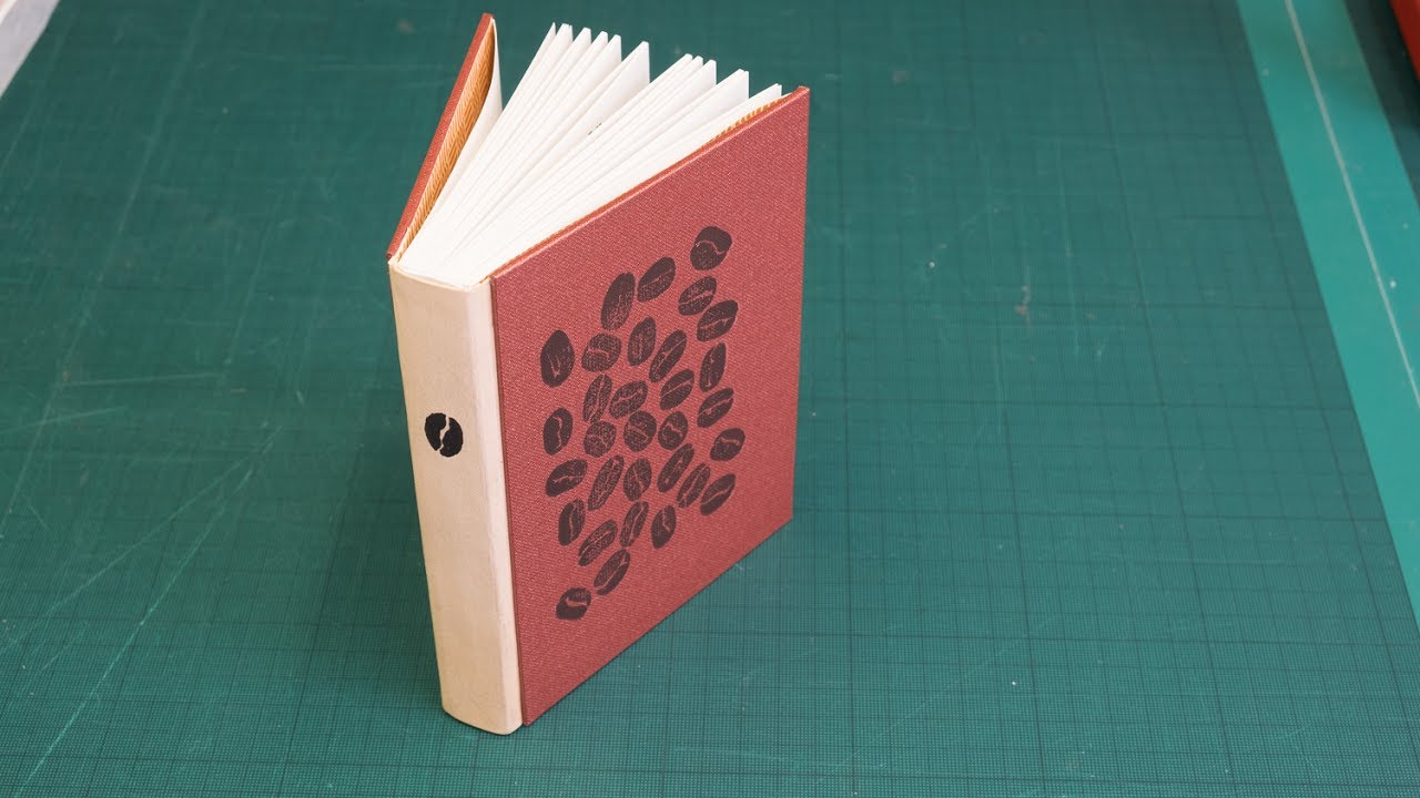 Felsted Skiver: making a Disappearing Spine binding in leather