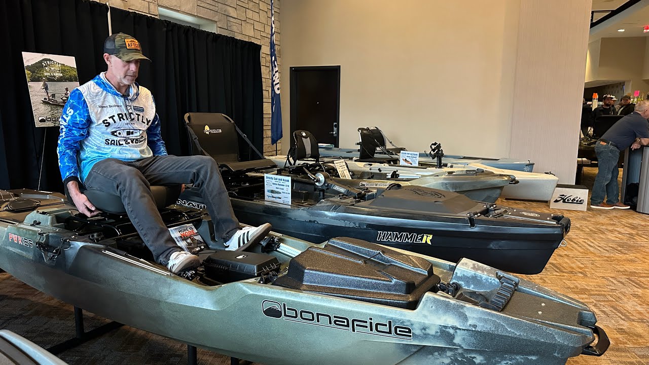 Каяк Bonafide Kayaks — PWR, XTR или RVR? Теперь в Strictly Sail & Kayak.