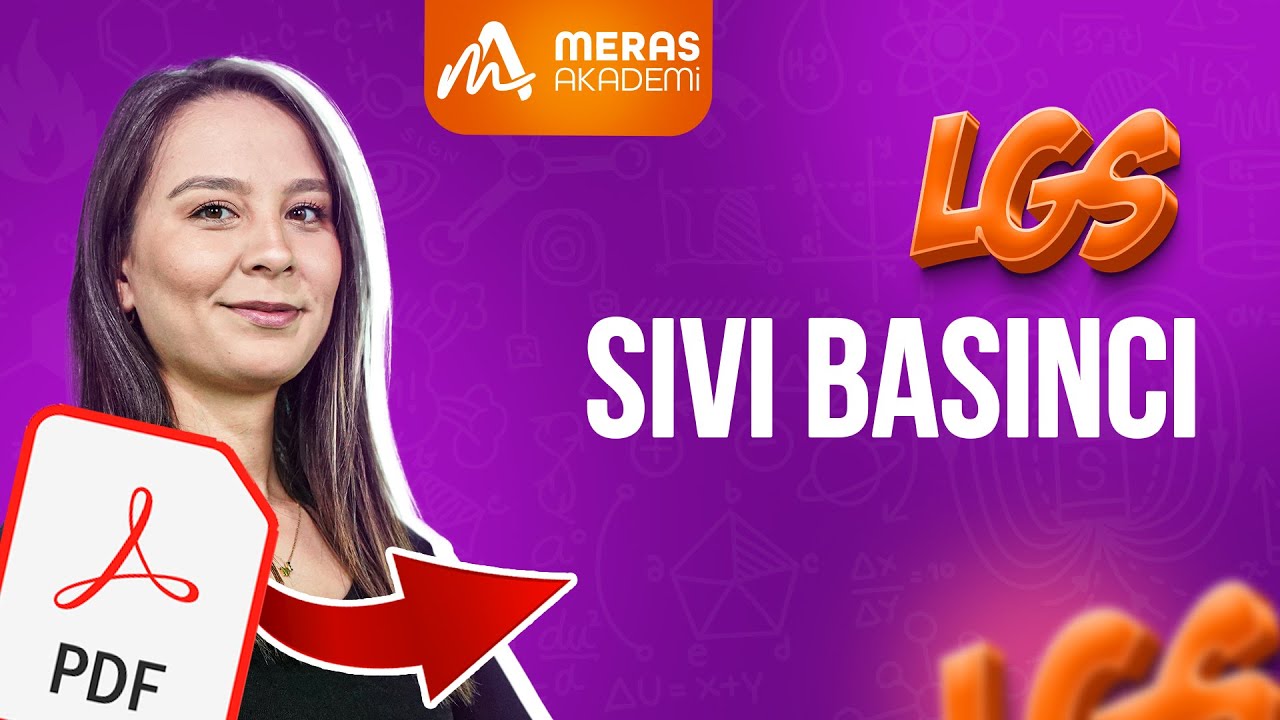 LGS 2025 Fen Bilimleri | Sıvı Basıncı #fenbilimleri #lgs #basınç