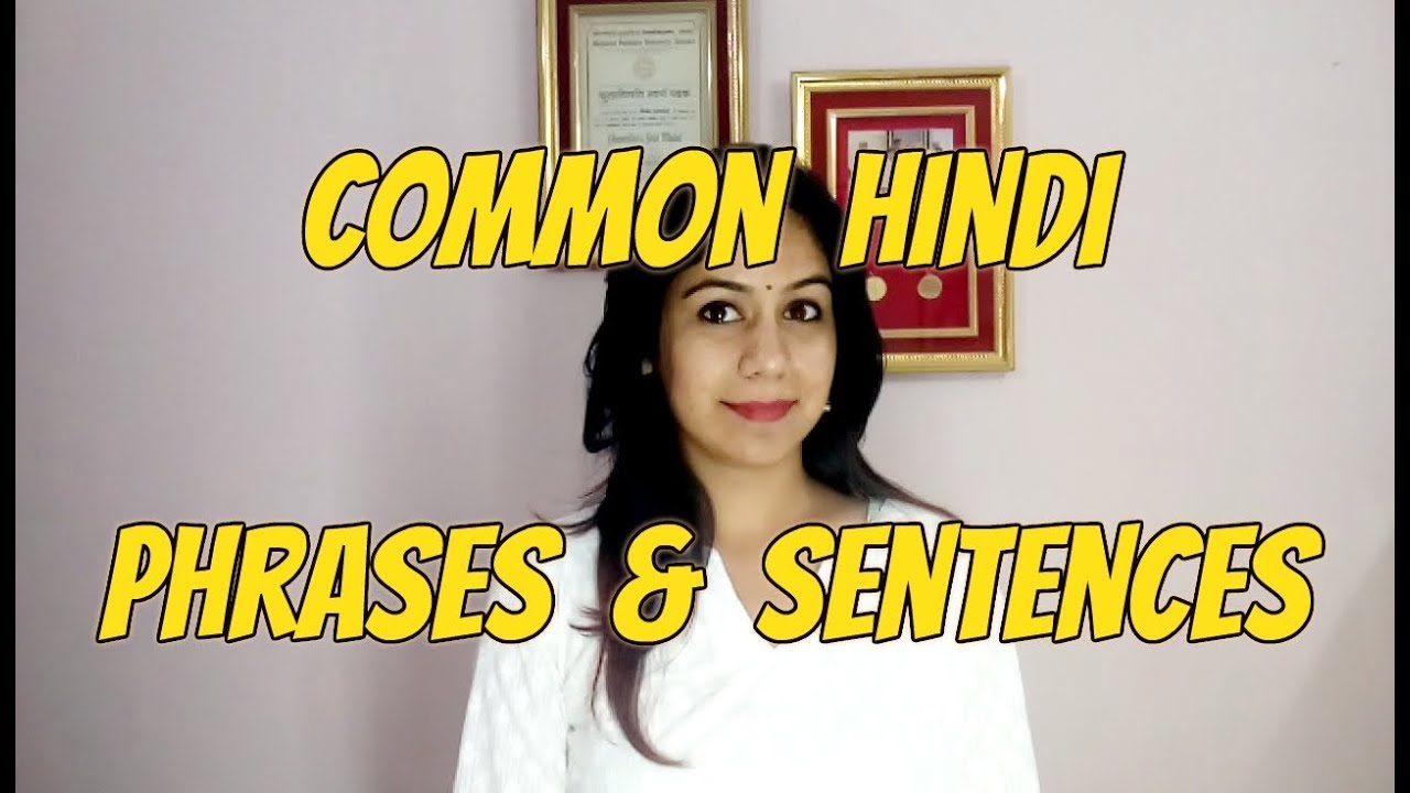 Hindi Phrases and Sentences | Basic Hindi Phrases for Travelers in India | Travel Help
