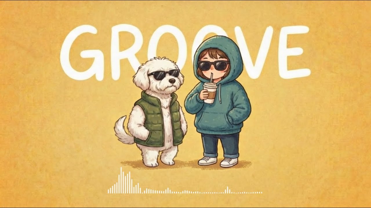 따뜻한 라떼와 창가 자리, 커피 향이 더 진하게 느껴지는 나른하고 기분 좋은 질감의 Lo Fi Hip Hop 감성 R&B Pop