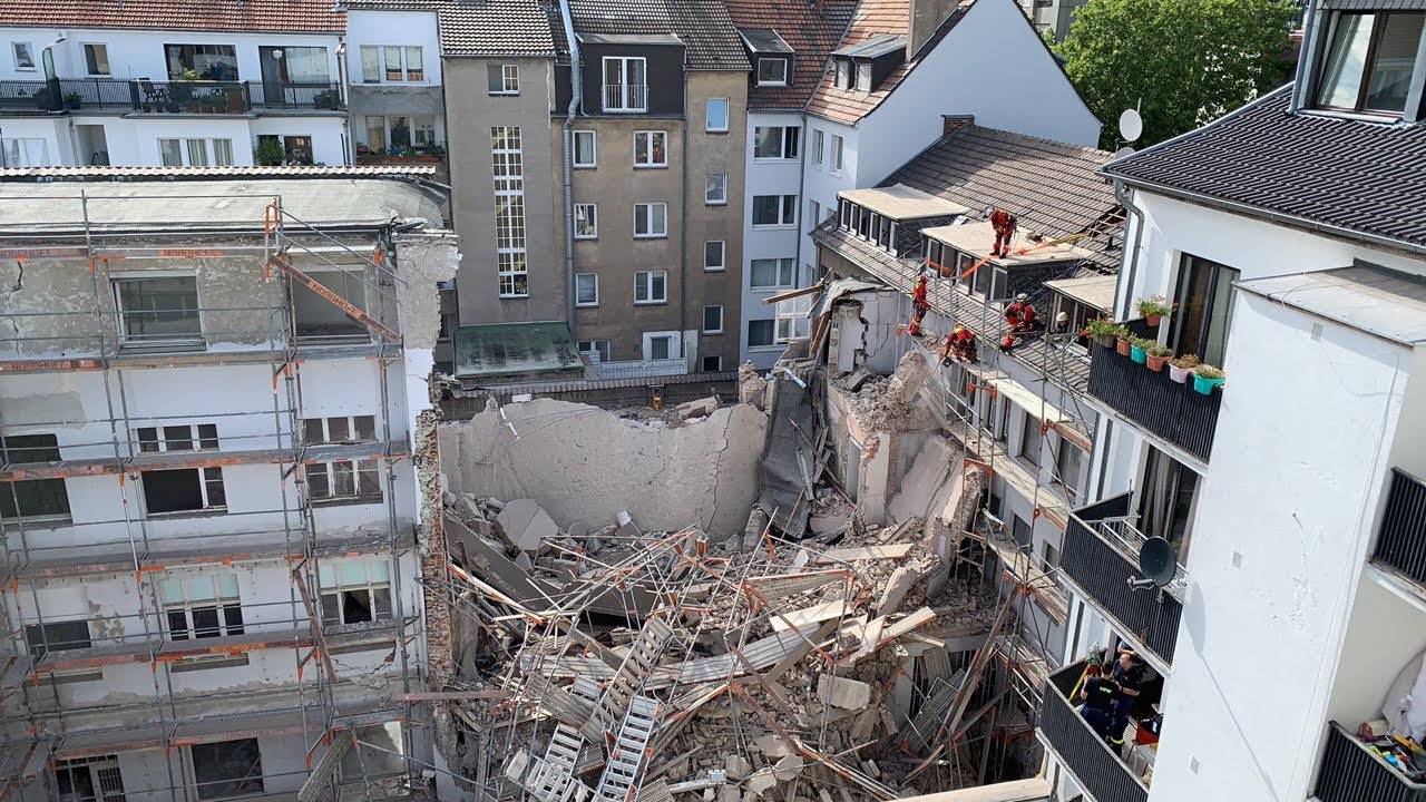 Düsseldorf | Gebäude in Innenstadt eingestürzt