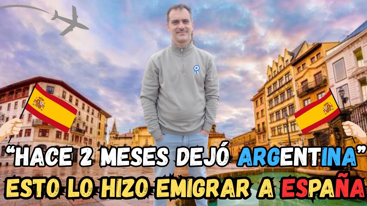 HACE 2 MESES DEJÓ ARGENTINA... ESTO LO HIZO EMIGRAR A ESPAÑA 🇪🇸 #emigrar #españa #asturias #podcast