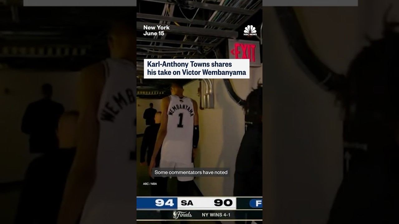 Knicks star Karl-Anthony Towns shares his take on Victor Wembanyama