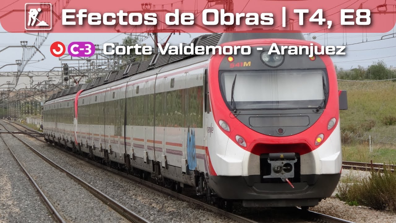 Corte entre Valdemoro y Aranjuez, línea C-3 | Efectos de Obras