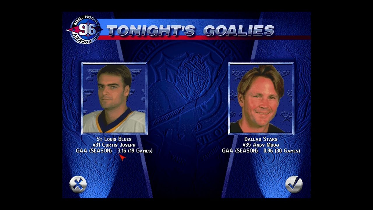 EA Sports NHL '96 - All-star Season 1 Stars Game 31 | The Stars Nearly Sing the Blues in STL