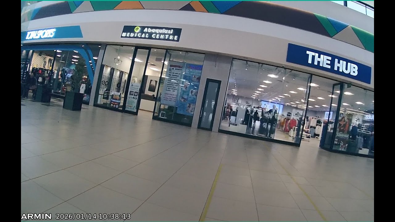 The Abaqulusi Plaza mall in Vryheid, KZN. Not too shabby.