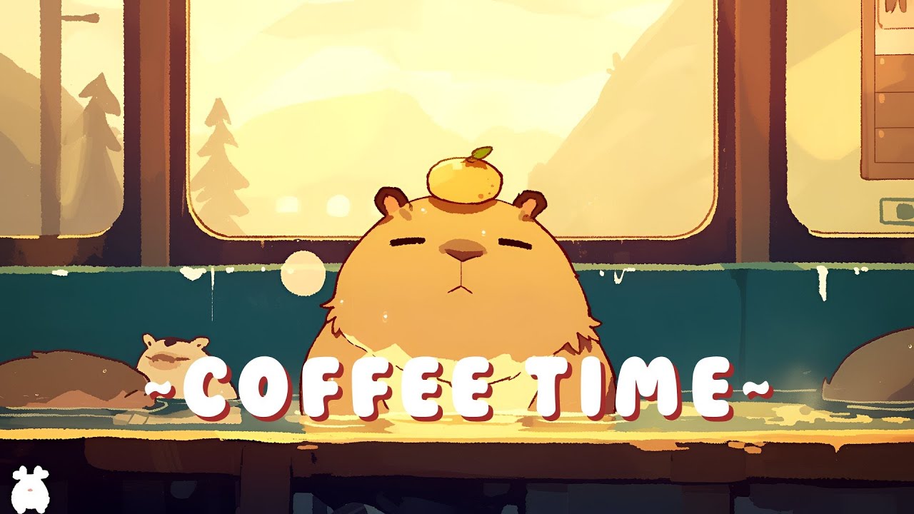 Capybara Chill Radio - Relaxing Jazz Hop Collection ~ Peaceful Flow ~ 🦫 🌙 📖 | Study Aid