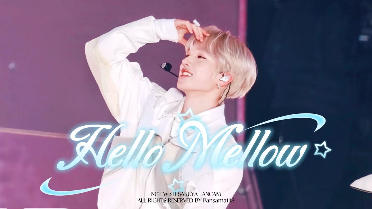 [4K] 260131 NCT WISH 사쿠야 SAKUYA - Hello Mellow @SMTOWN in FUKUOKA 직캠Fancam