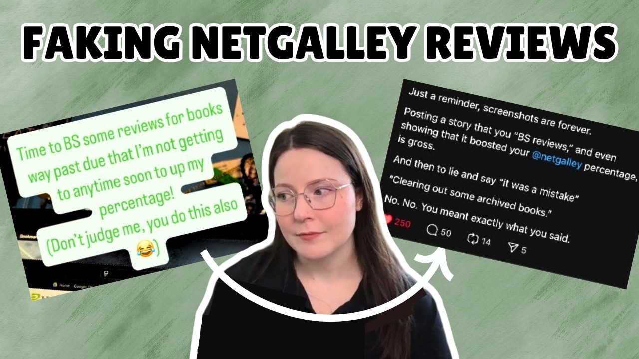 Booktok Influencer Fakes Reviews to Look Good on NetGalley?