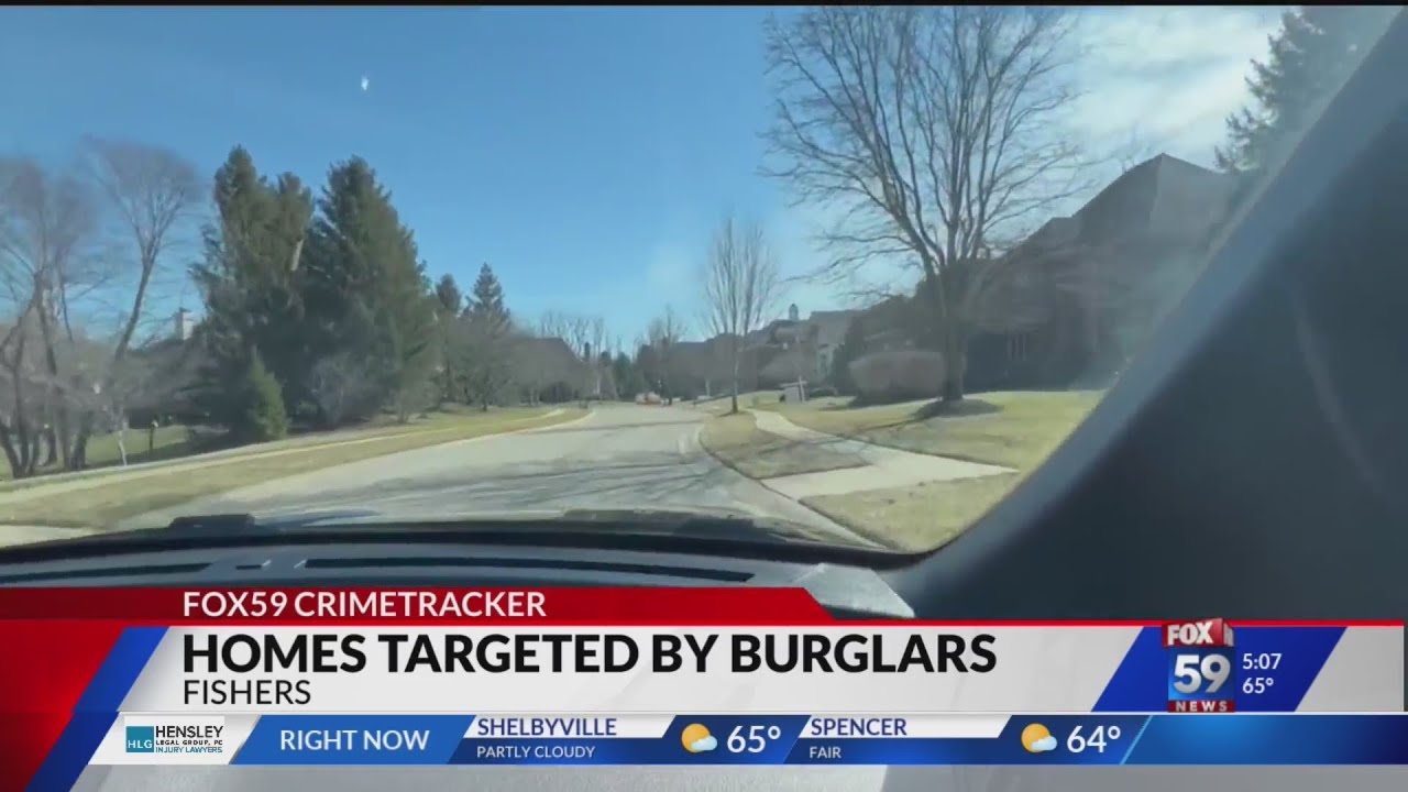 Home burglaries in Fishers believed to be linked to theft group from South America