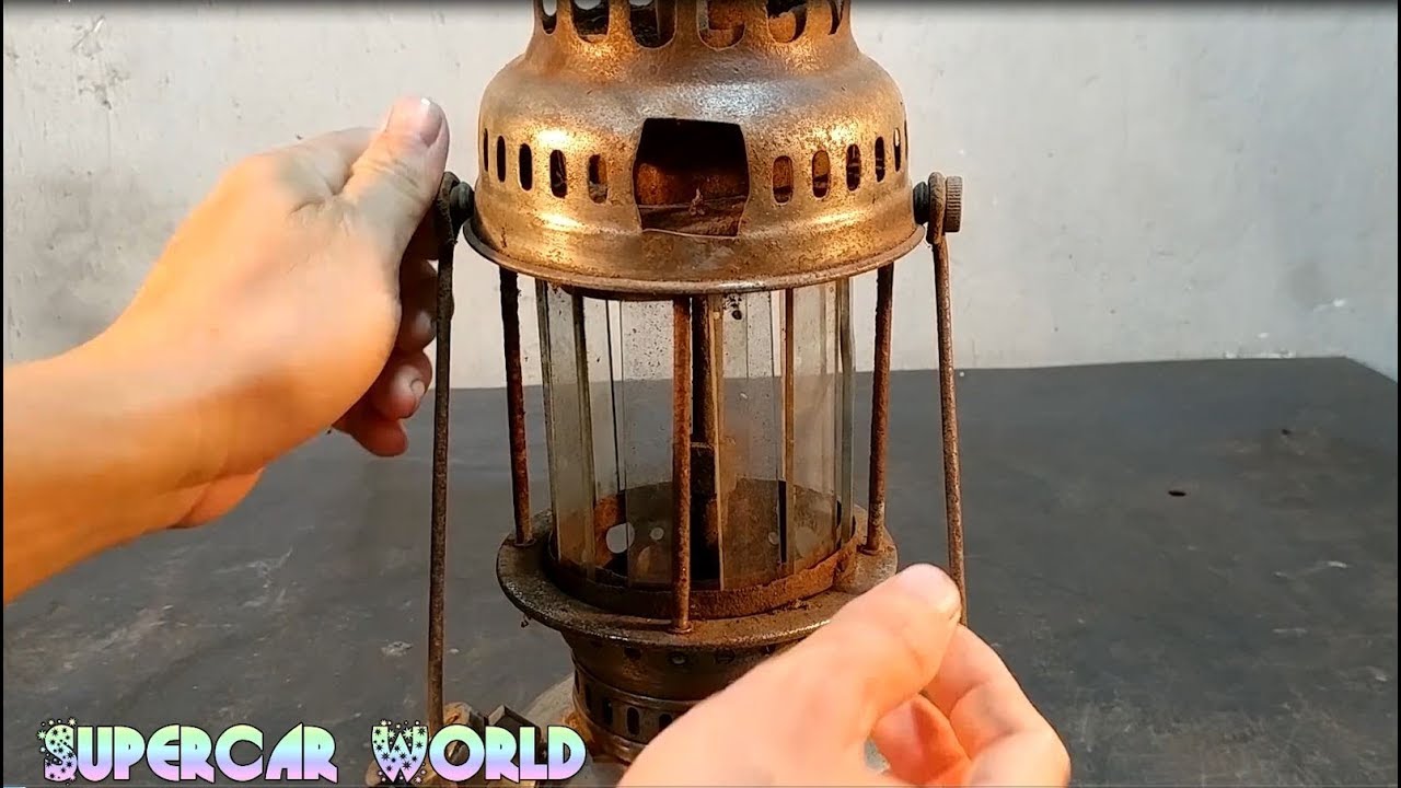 Timelapse Restoration - Paraffin Lamp Restoration