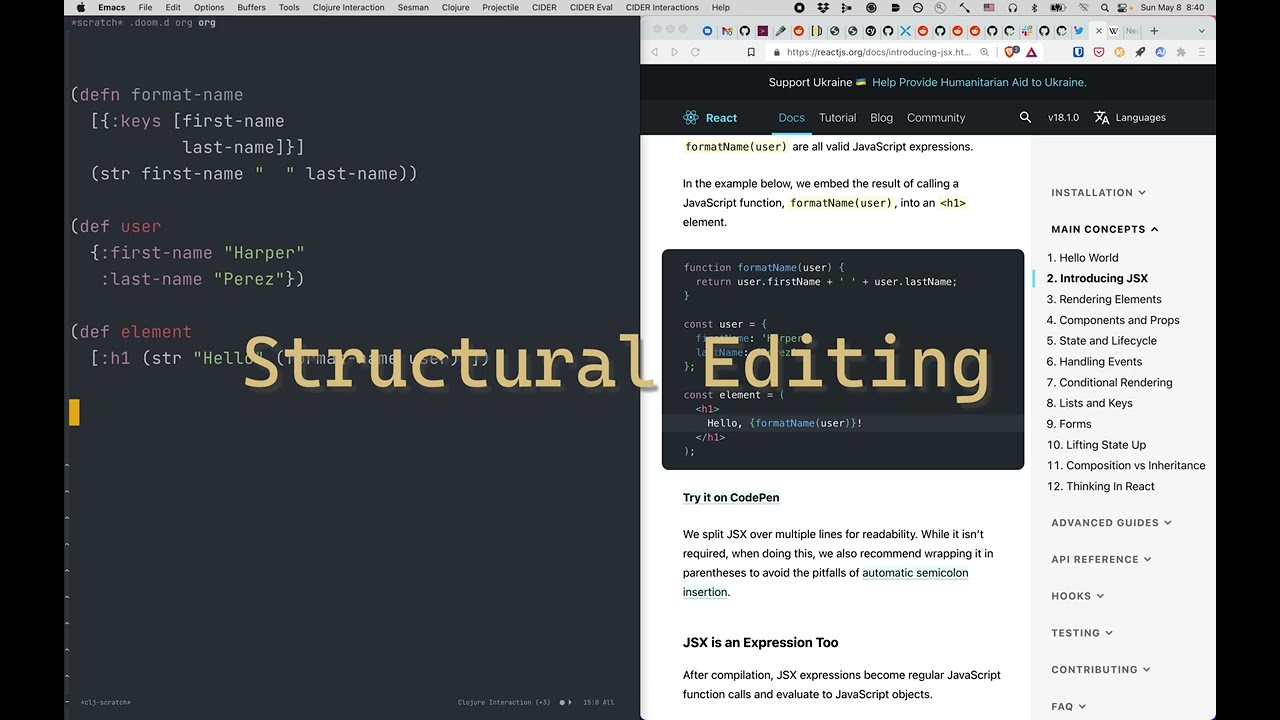 Two most important things to start with when learning Lisp