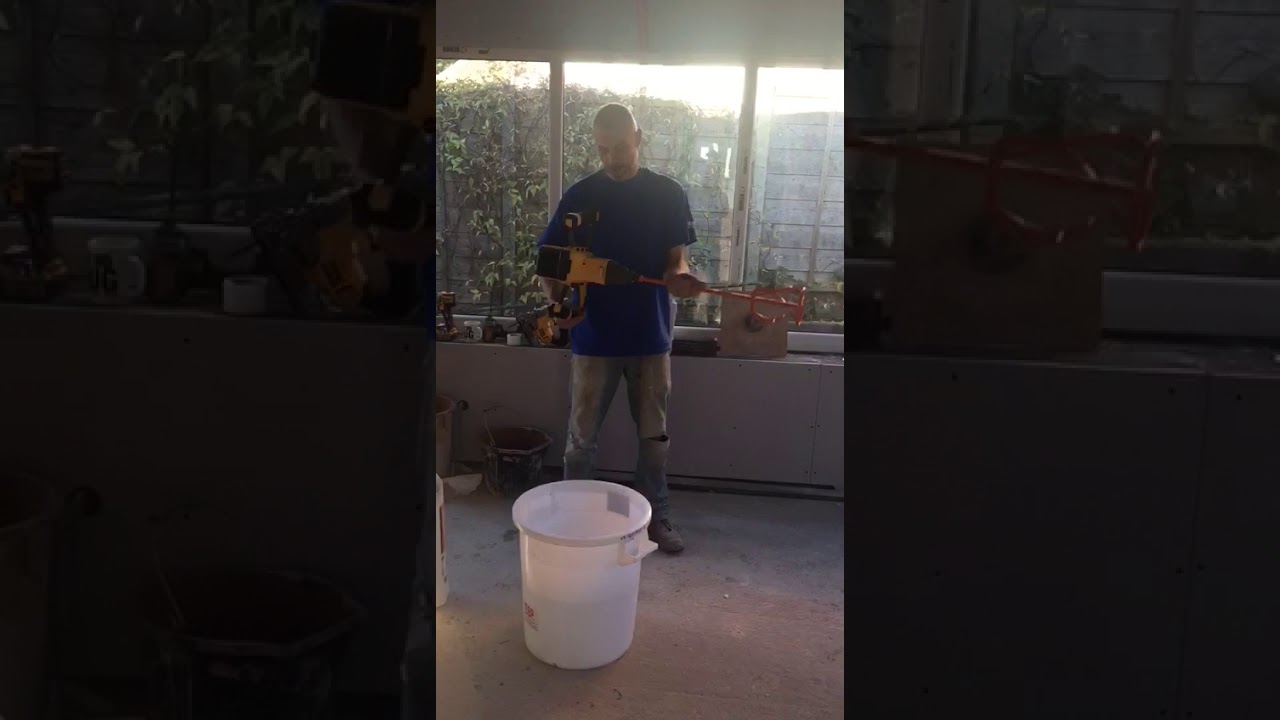 Dewalt flex 54v brushless 18volt flex battery mixing drill