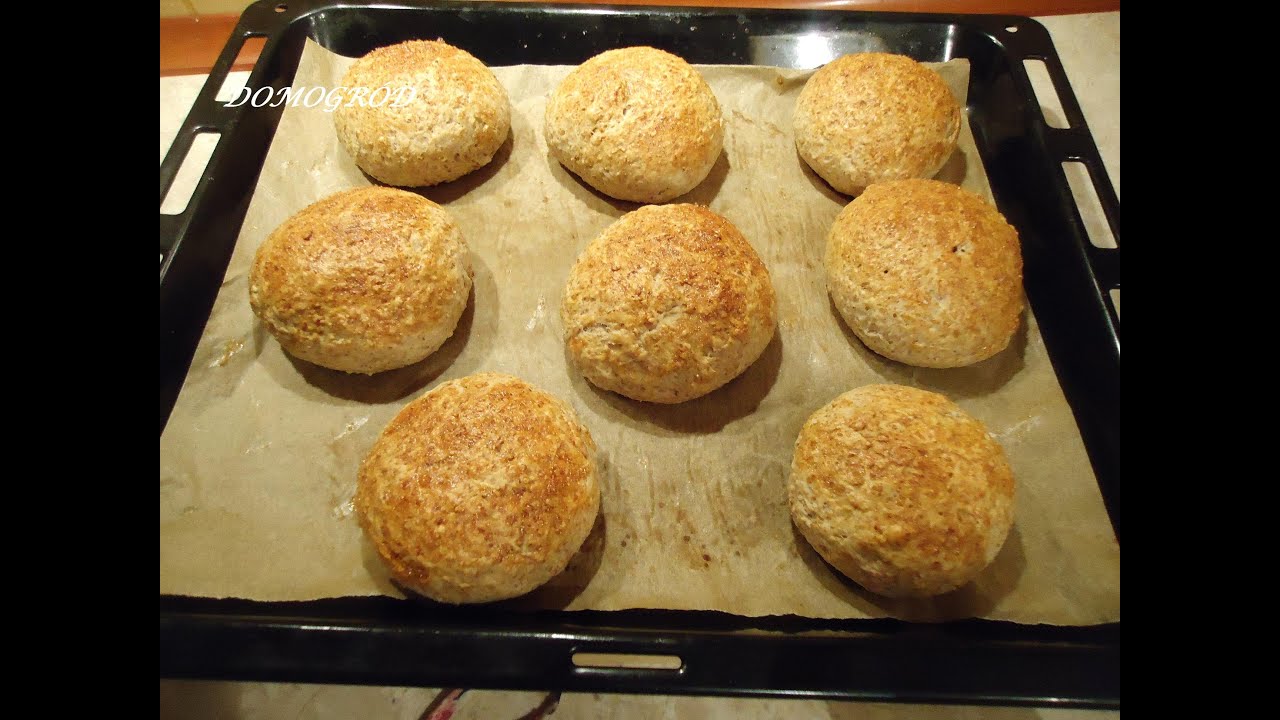 Bułki grahamki krok po kroku