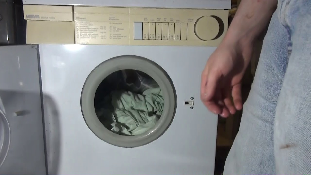 Servis Slimline super 1000 : overview and test wash on cotton 60'c