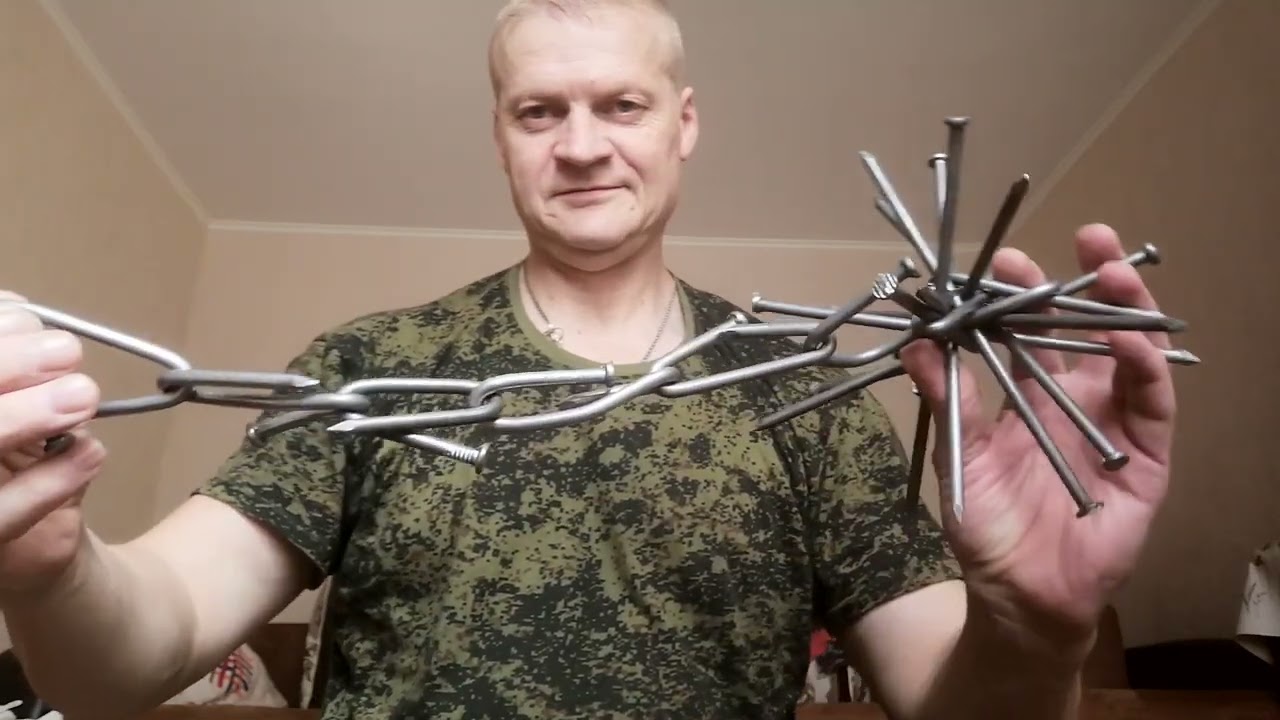 булава или ёжик из гвоздей 200.6