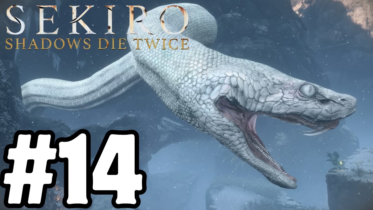 DEFEATING THE GREAT SERPENT | Sekiro: Shadows Die Twice Playthrough Part 14 100% | 🔴 Live