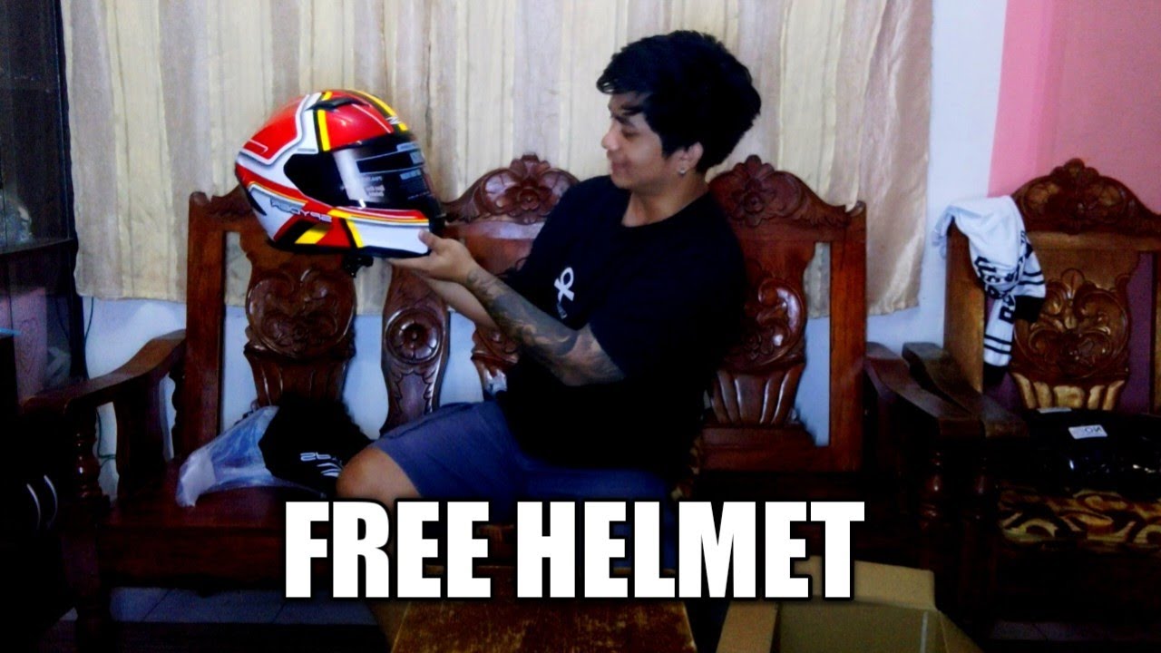 Bagong Helmet bigay ni Alfred WaterMax