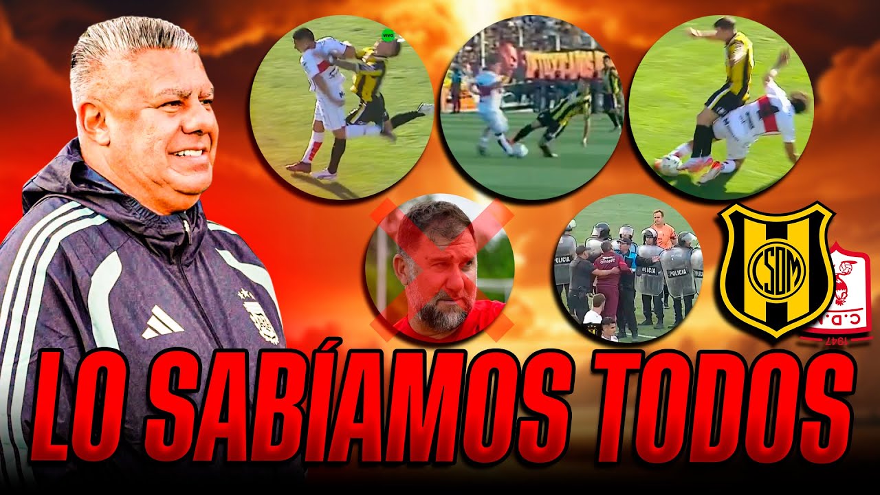 TODA LA VERDAD del ESC&Aacute;NDALO en MADRYN vs MOR&Oacute;N