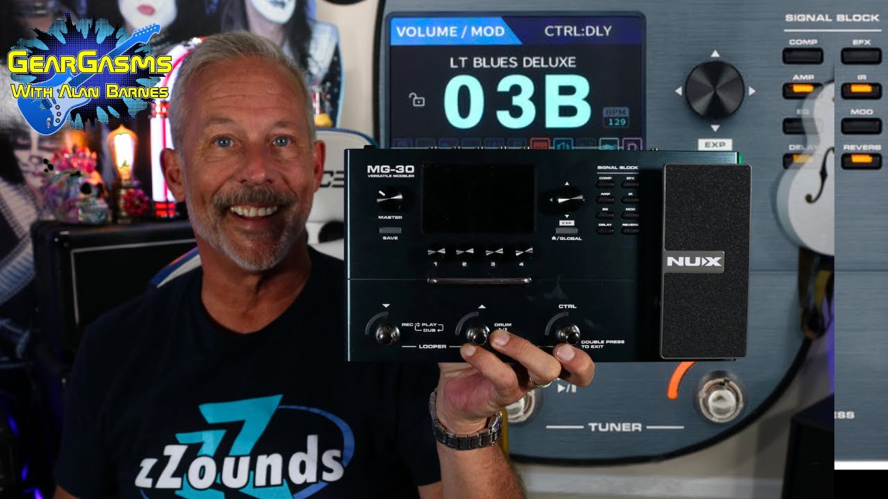 Педаль Modeler NUX MG 30 — обзор крутых пресетов!