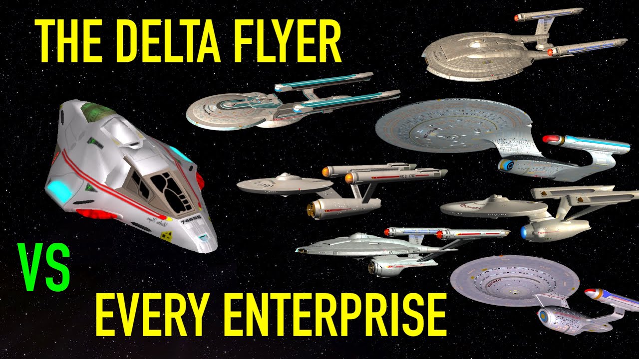 Which Enterprise Will Stop The Delta Flyer? - Star Trek Starship Battles