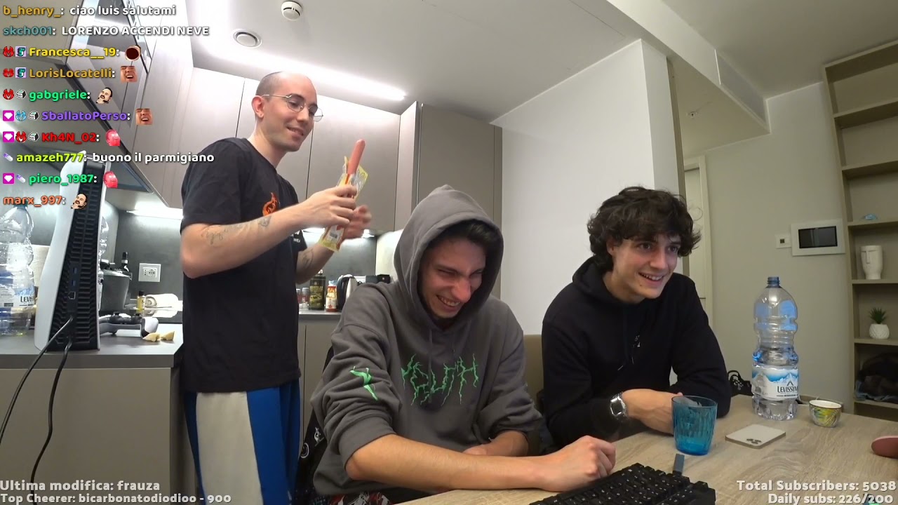 Homyatol e Luis TERRORIZZATI da Lorenzo 😨😱