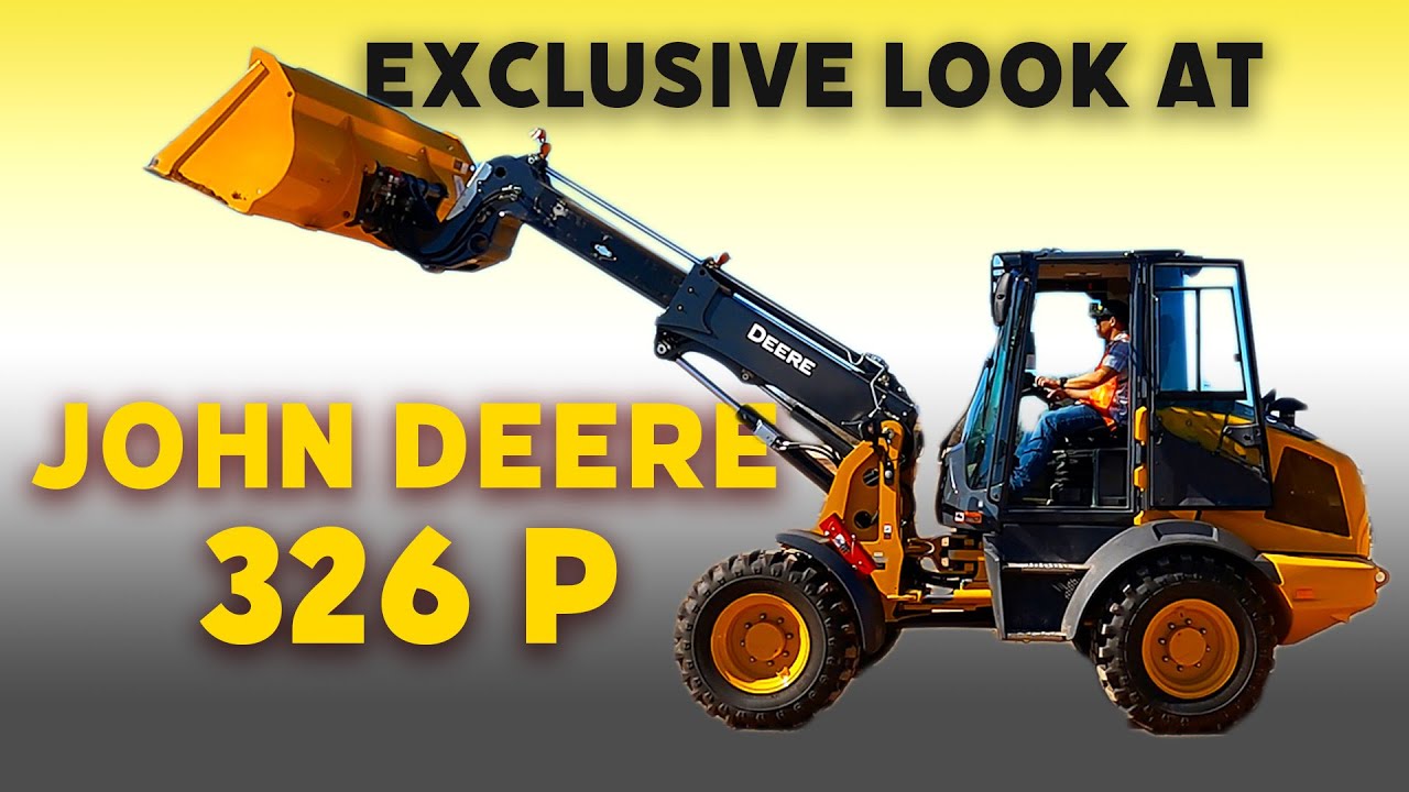 Exclusive look at John Deere 326P with telescopic boom