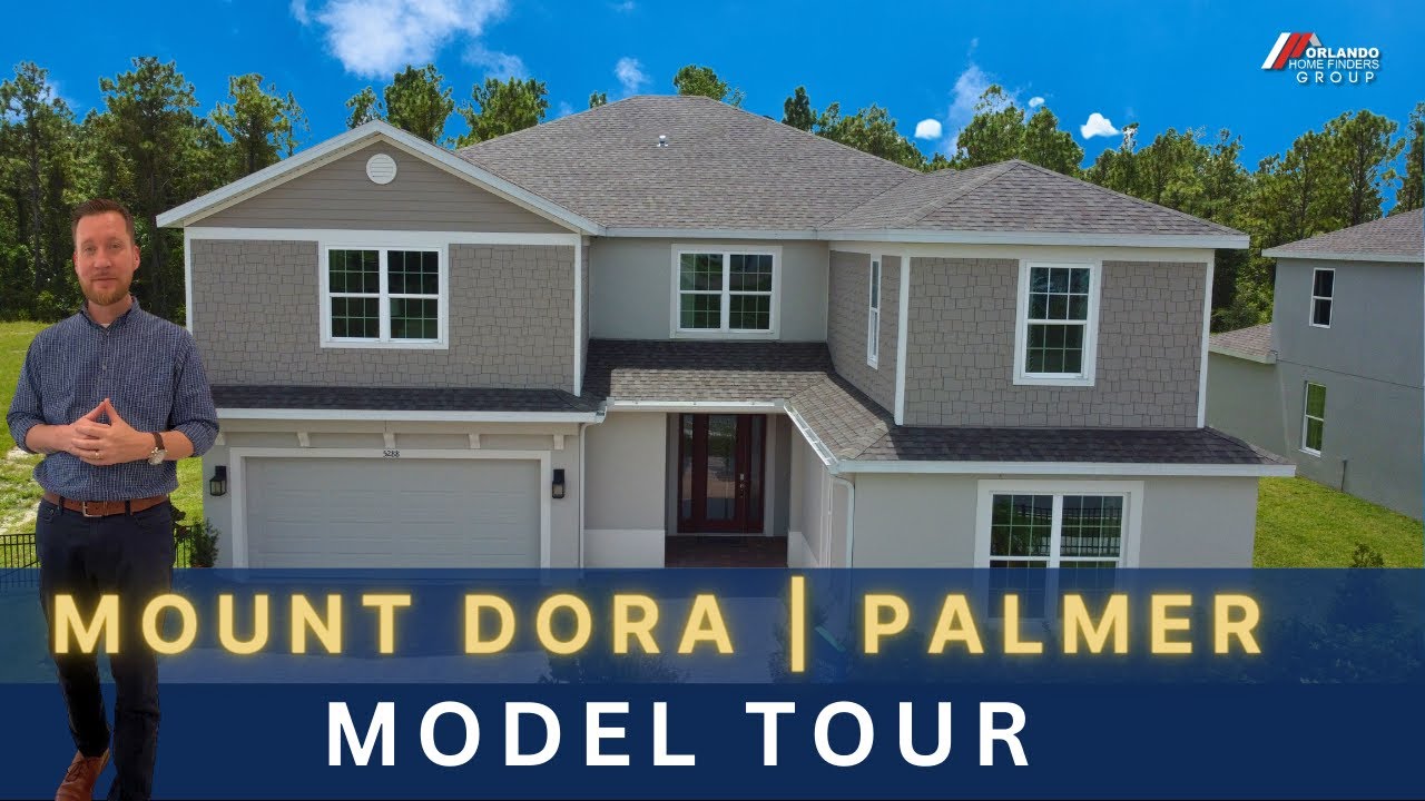 Mount Dora | Palmer Floor Plan | Move to Orlando | New Construction | Model Home Tour