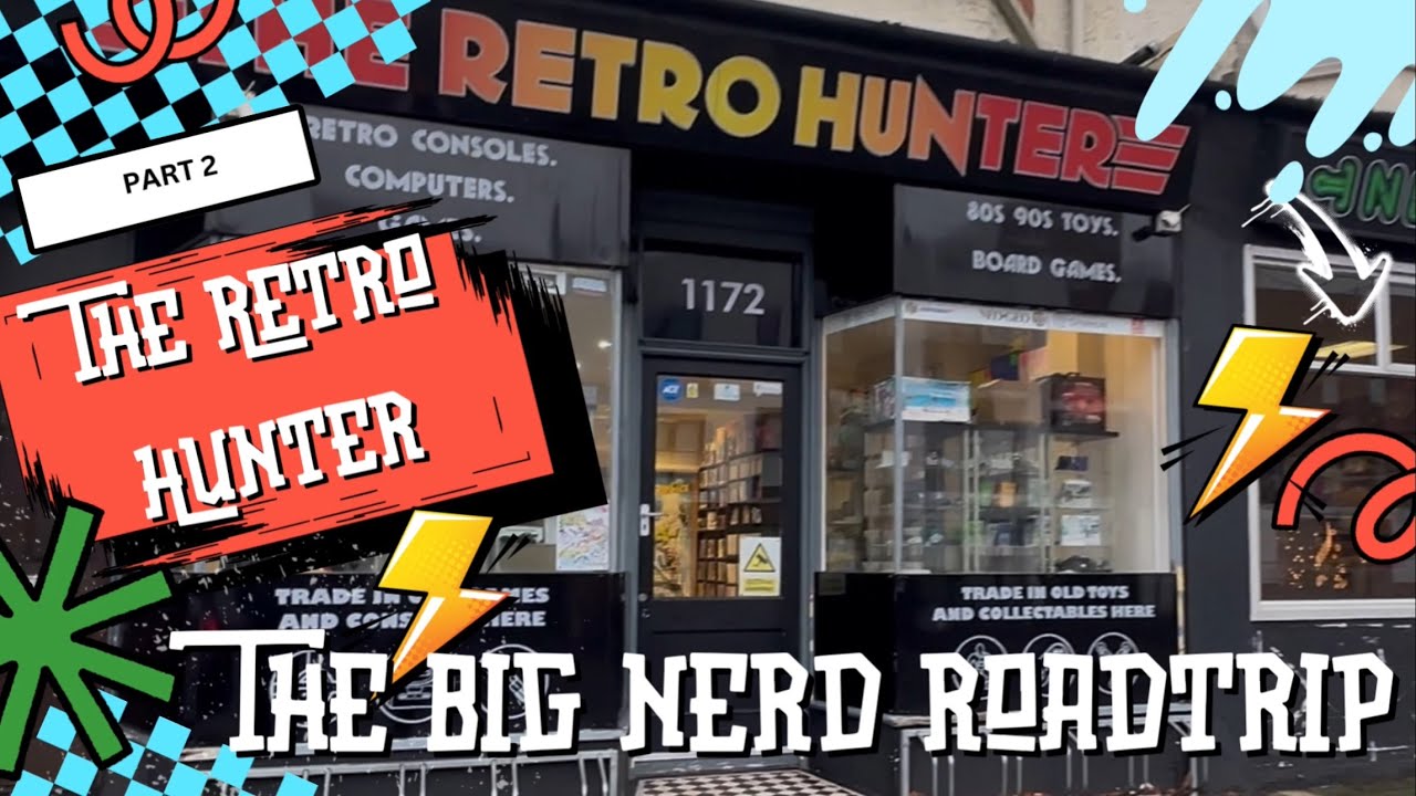 Hunting for Retro Games & Toys at the Retro Hunter!The Big Nerd Road-trip Part 2!  