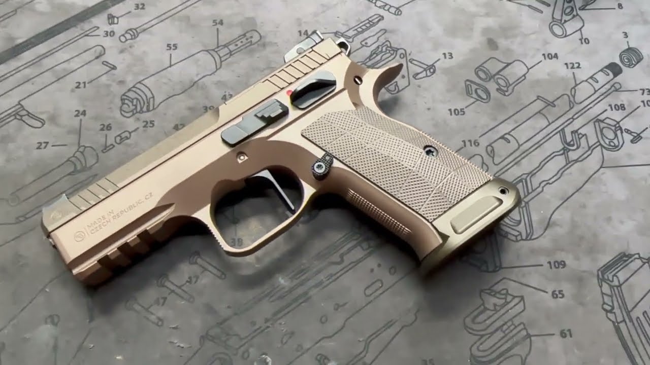 CZ Shadow 2 Compact Custom with Tanodized Cerakote, Ported Barrel, & SSSRTJ