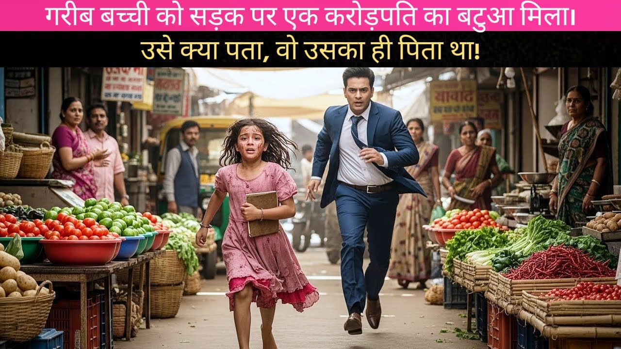 गरीब बच्ची को सड़क पर एक अरबपति का बटुआ मिला — उसे क्या पता था, वो उसका असली पिता है!