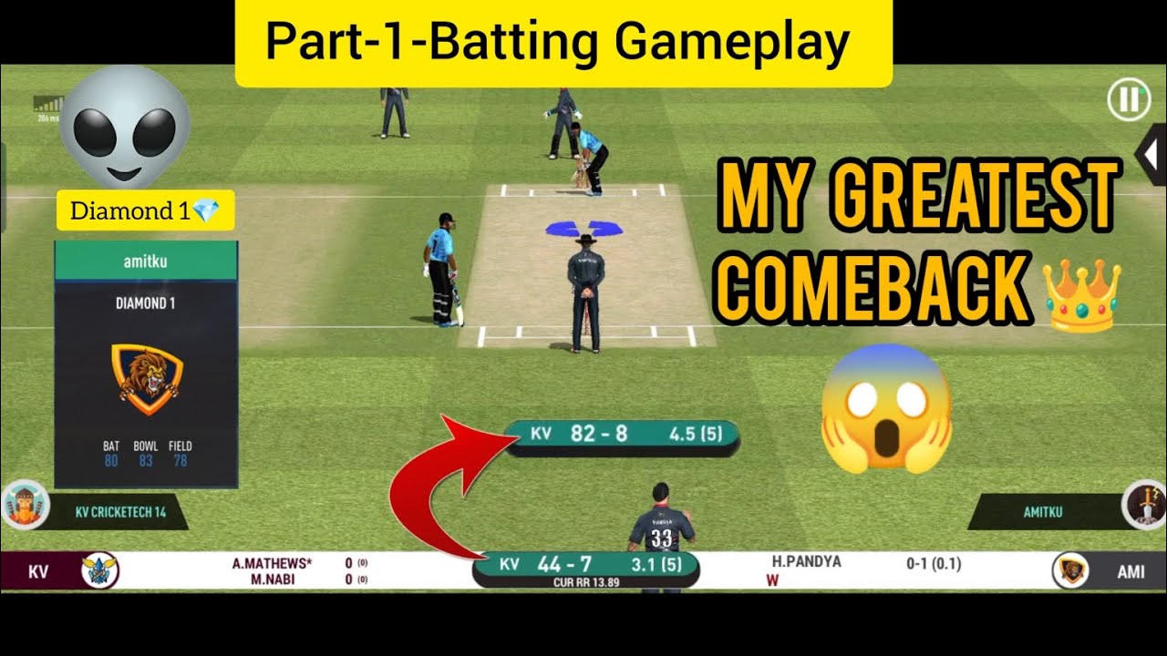 Greatest Comeback In Real Cricket 20 Best Batting Tips & Tricks 
